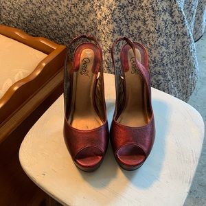 Vintage Carlos Santana heels